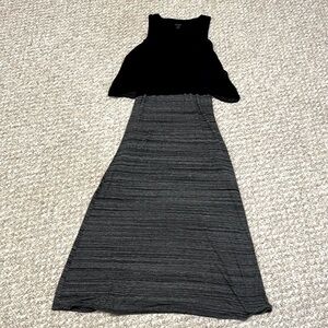 Kenzie 2 tier black dress size xs